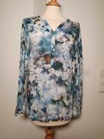 Bluse Shirt Top Bonita batik boho blau weiss grau Gr 40 42 M L Hessen - Wehrheim Vorschau