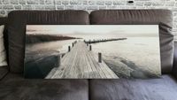 Acrylglas-Wandbild Druck 125x50 Deko Landschaften Pier am See Wuppertal - Barmen Vorschau