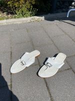 Leder Flip Flops, Tod´s, Damen, weiß, Größe 38/39 Niedersachsen - Kutenholz Vorschau