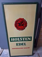 Großes Bier-Glasschild Holsten edel 60er 70er Jahre Hamburg Niedersachsen - Zur Schunterquelle Vorschau