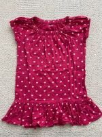 Gap Mädchen Kleid pink Herzen Jersey Baumwolle 98 Mitte - Tiergarten Vorschau