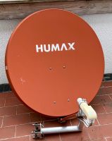 Humax Offset Spiegel 90, Sat Schüssel 90cm ziegelrot mit Quad LNB Berlin - Wilmersdorf Vorschau