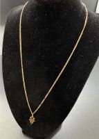 333 8k Gelbgold Halskette Figaro Hand d. Fatima Anhänger Collier Berlin - Steglitz Vorschau