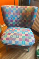 Zwei cocktailsessel vintage retro blau 60er 50er shabby Schleswig-Holstein - Lübeck Vorschau