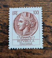 Italienische Briefmarke "Münze von Syrakus" 100 Lira postfrisch München - Maxvorstadt Vorschau