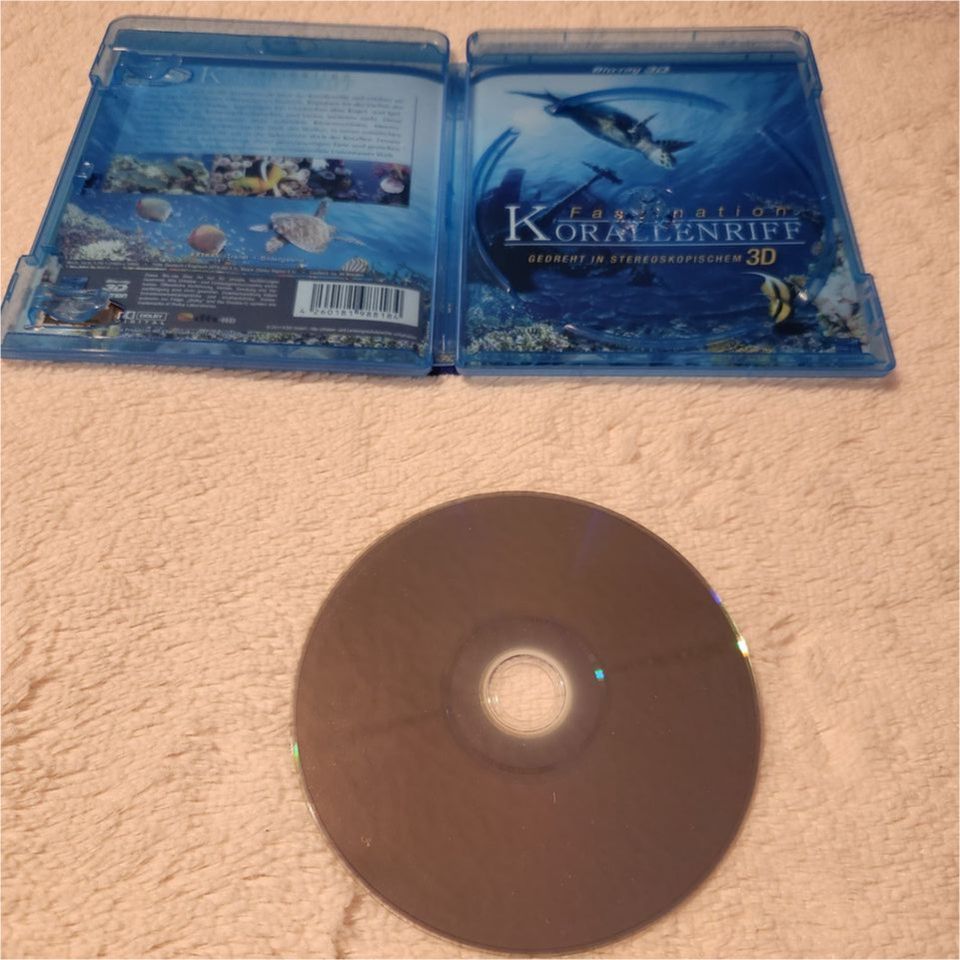 BLUE RAY"FASZINATION KORALLENRIFF 3D" in Artern/Unstrut