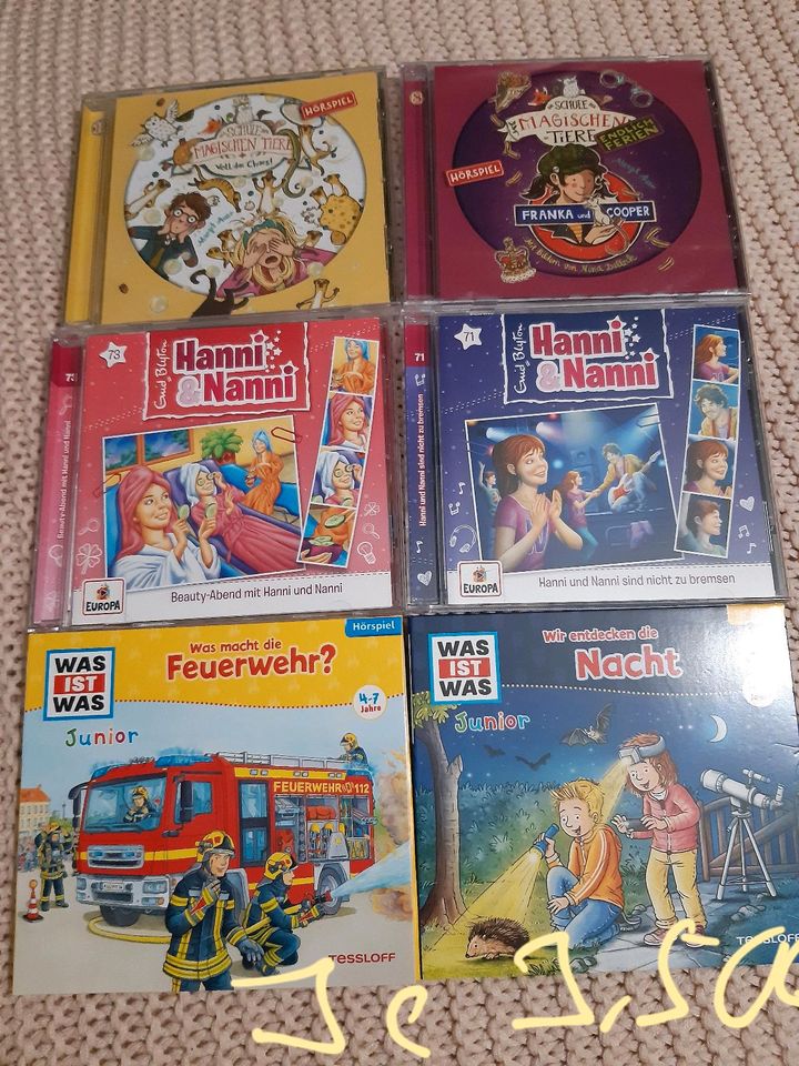 Hanni und Nanni,Bibi Blocksberg,Bibi und Tina Kinder Hörspiel CDs in Gersthofen