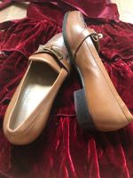 NP 1000,- HERMÉS Loafer Hermés Business Mokassins Cognac Nude Hessen - Bad Nauheim Vorschau