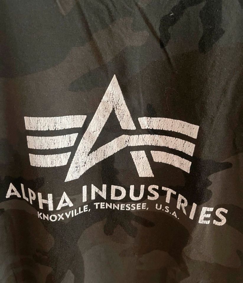 Alpha Industries T Shirt Gr 158/164 es steht XS drin in Hattingen