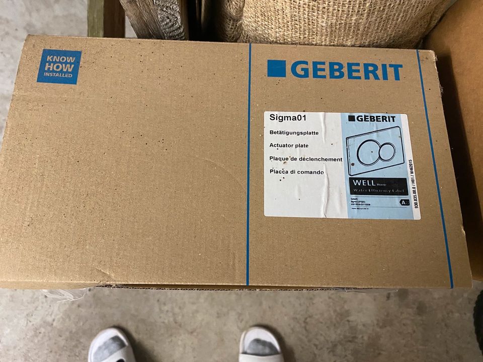 GEBERIT Element für Wand-WC barrierefrei! NEU in Seggebruch