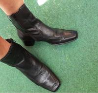 GABOR Stiefeletten Gr 38 schwarz Leder 3,5cm Absatz Hessen - Mühltal  Vorschau