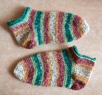 Sneakersocken Handmade Größe 42/43 Hessen - Lich Vorschau