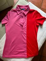 Golf-Polo J. Lindeberg Gr. S pink/ orange Nordrhein-Westfalen - Meerbusch Vorschau