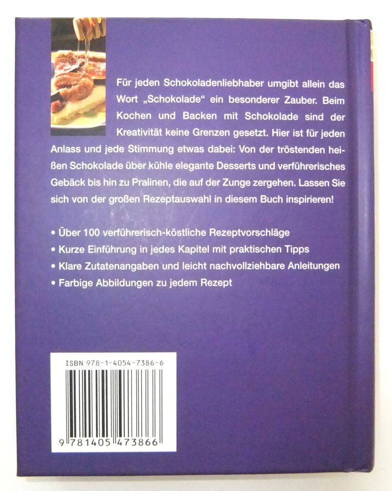 ☀️ Schokolade. 100 köstliche neue Ideen ☀️ Backen, Kochen, Buch in Stuttgart