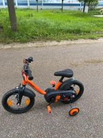 Kinderfahrrad Btwin Robot500, 14 Zoll, orange/schwarz Baden-Württemberg - Weingarten (Baden) Vorschau