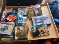 Kiste mit Kassetten,  CDs und Video Kassetten zu verschenken Saarland - Schmelz Vorschau