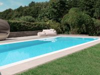 Pool Komplettset Infinity® Bay mit Überlauf-Schwimmbecken und optionaler Poolüberdachung / elektrischem Rollo, Poolgröße 3,0 x 6,0m Bayern - Winklarn Vorschau