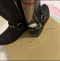 BURBERRY CANVAS CHECK & Leder, OUEENSTEAD BOOTS SIZE US 8 EU 38 Köln - Bocklemünd/Mengenich Vorschau