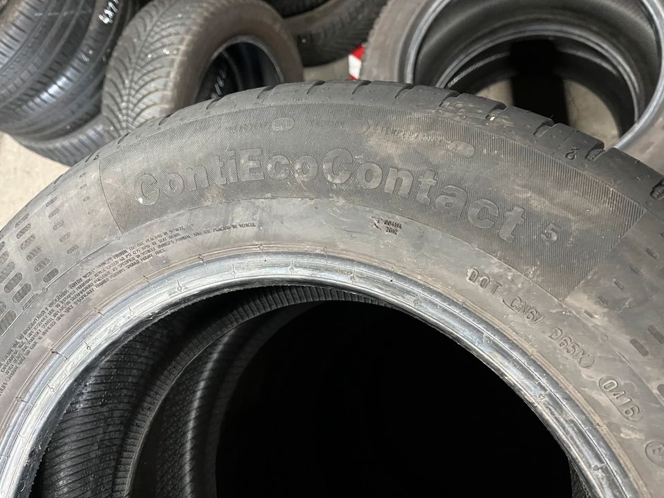 4x 215/65 R16 Continental EcoContact Sommerreifen 6,5mm in Pattensen