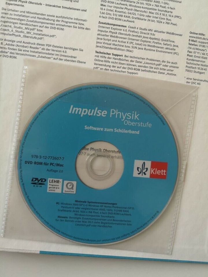 Impulse Physik Oberstufe mit DVD-ROM von Klett in Kalefeld