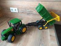 John Deere Trecker mit Anhänger Bruder Gardelegen   - Mieste Vorschau