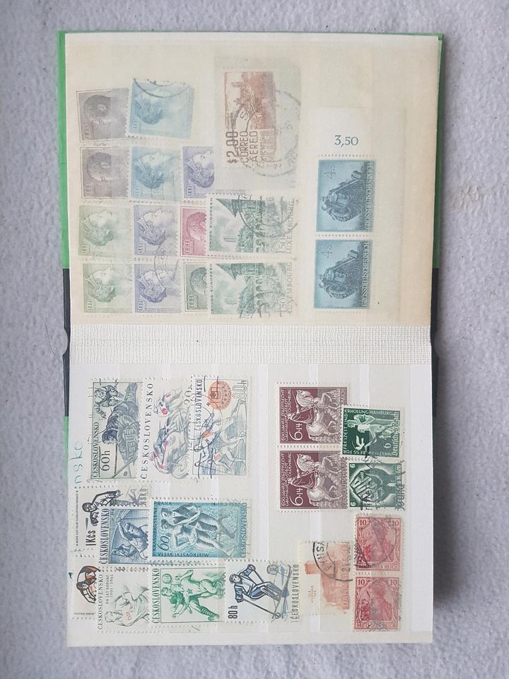 Briefmarken, verschiedene Länder, 222 Stück. in Landshut