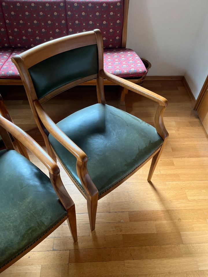 4 Hochwertige Barock Stühle Esszimmer Schreiner Möbel in München