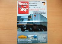 Autoprospekt LKW: Neues von Steyr, mit Steyr Plus & Pinzgauer Bayern - Oberammergau Vorschau