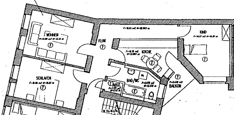 3 ZKB Altbauwohnung mit Charme - Leipziger Straße - Wohnung in Magdeburg in Magdeburg