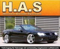 H.A.S Tieferlegung für Mercedes SL mit Airmatic & ABC- Fahrwerk Rheinland-Pfalz - Altendiez Vorschau