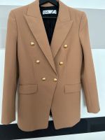 NEU ZARA Blazer mit goldenen Knöpfen braun beige Jacke Mantel S Münster (Westfalen) - Mauritz Vorschau