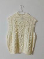 Pullunder Bolero Strickoberteil Pullover creme/weiß Gr. L Bayern - Mainburg Vorschau