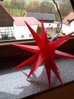 Leuchtstern rot, Kunststoff 3 D Optik Bayern - Frensdorf Vorschau
