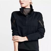 Nike Damen Trainings-/Laufjacke MOTION COVER UP 1/2 ZIP schwarz L Sachsen - Glauchau Vorschau