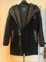 Review Kurzmantel Leder Parker Material Mix Bikerjacke Berlin - Neukölln Vorschau