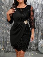 Schickes Kleid/Abendkleid, schwarz/gold | NEU! ❤️ Hessen - Rodgau Vorschau