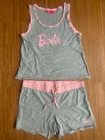 Barbie Schlafanzug Top Hose Shirt Shorts Kostüm grau rosa 40/42 M Rheinland-Pfalz - Bodenheim Vorschau