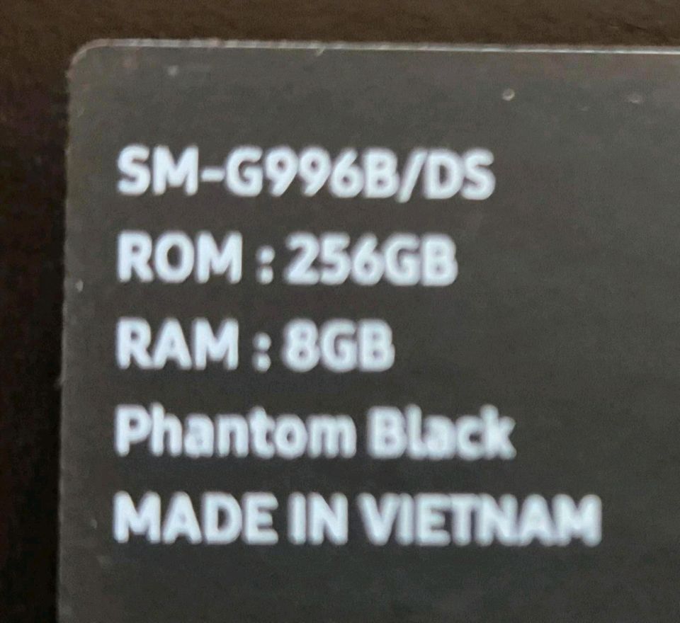 S21+ 5G 256gb Phantom Black Samsung Galaxy in Oberheimbach