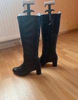 Neu! Ara Stiefel Leder schwarz mit Absatz Gr. 38 Gr. 5 Stuttgart - Bad Cannstatt Vorschau