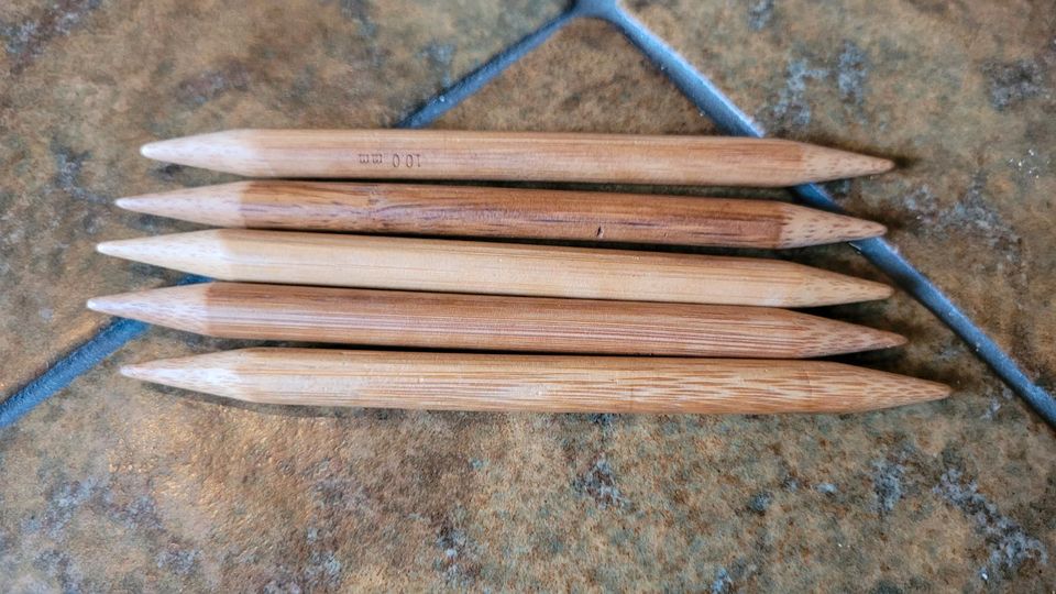 Stricknadeln Bambus 15cm verschiedene Stärken in Kesseling