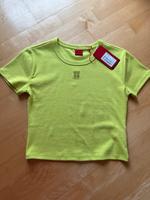 HUGO Shirt cropped Limone Gr.M Stretch Logo Neu mit Etikett 49€ Baden-Württemberg - Rottenburg am Neckar Vorschau