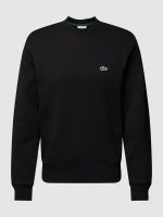 Lacoste Sweatshirt in Melange-Optik in Gr-M Black.! Hessen - Kassel Vorschau