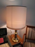 Retro Vintage Lampe Tischlampe mit Messingfuß Nordrhein-Westfalen - Ibbenbüren Vorschau