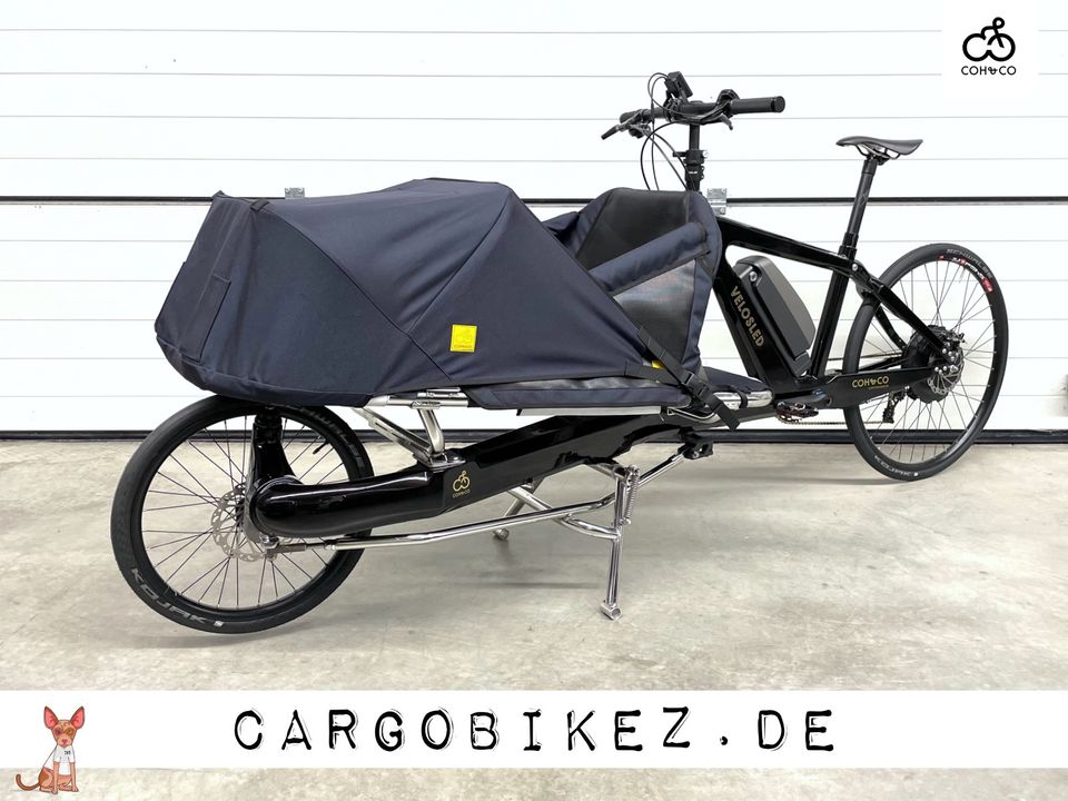 SALE: Coh&Co VeloSled Anna inkl. Familybike | Einzelstück |Lastenfahrrad | Cargobike | Lastenrad in Grafenrheinfeld