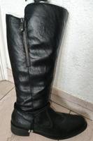 Schwarze Stiefel von Rieker Gr 40 Wuppertal - Elberfeld Vorschau