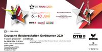 Deutsche Meisterschaften Geräteturnen 9.6.2024  - Kinderticket Hessen - Sulzbach Vorschau