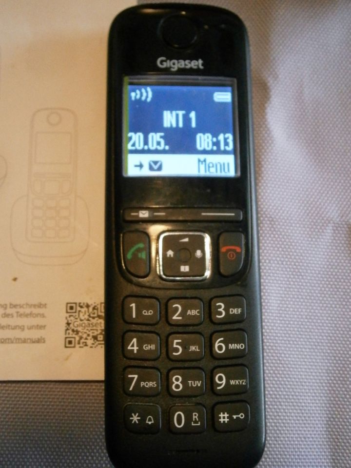 GIGASET AS690A  DECT-TELEFON MIT ANRUFBEANTWORTER in Lutherstadt Wittenberg