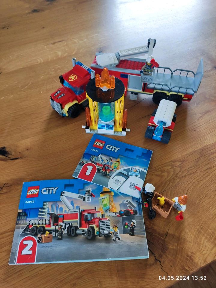 60282 Lego City Feuerwehrauto groß in Wolfegg