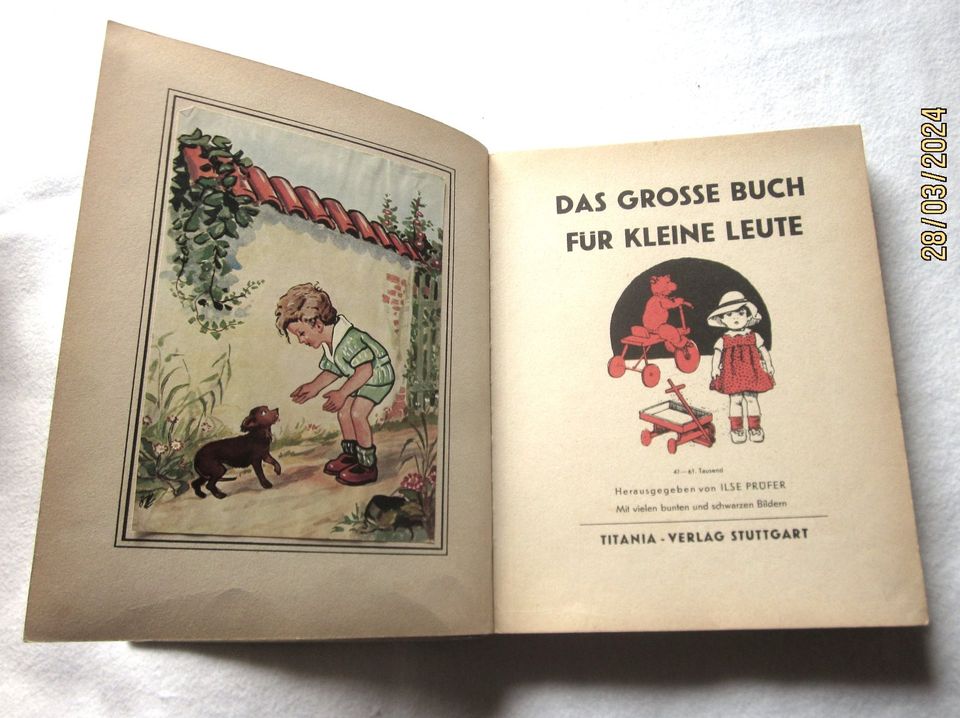 ALT Das große Buch für kleine Leute PrüferTitania viele Bilder in Hof (Saale)