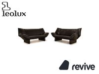 Leolux Tango Leder Sofa Garnitur Schwarz manuelle Funktion 2x Köln - Ehrenfeld Vorschau